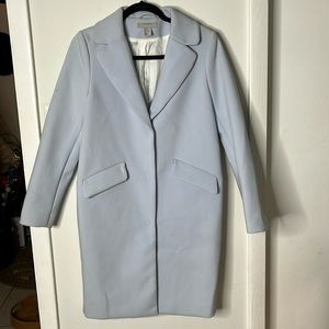 Light blue spring coat